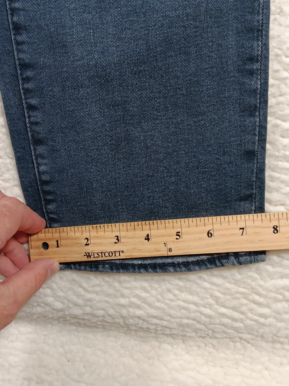 Levis 541 Premium Jeans Mens 32x30 Blue Denim Athletic Taper Fit Big E Stretch